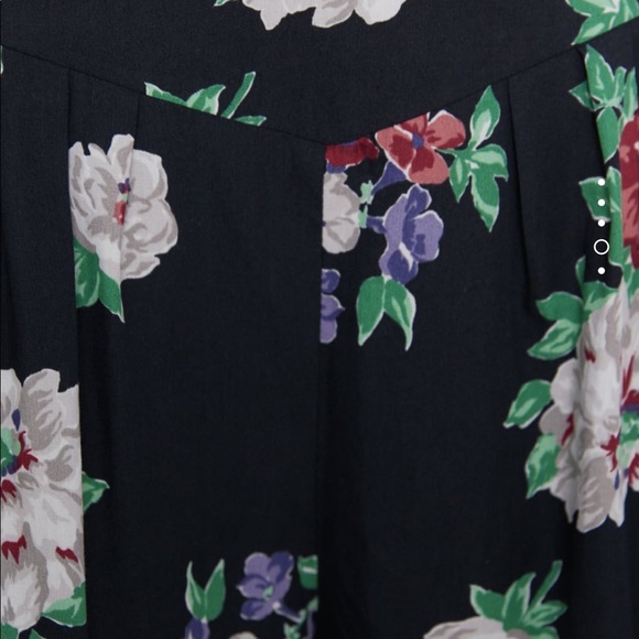 FLORAL PRINT BLOUSE WITH RUFFLE - Picture 4 of 5